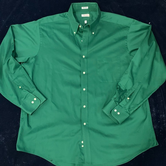 IZOD Wrinkle Free Twill Cotton/Poly Shirt - Picture 5 of 5